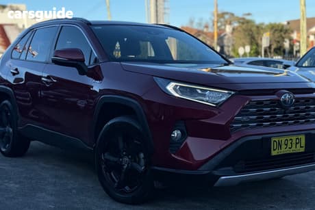 Red 2020 Toyota RAV4 Wagon Cruiser Awd Hybrid