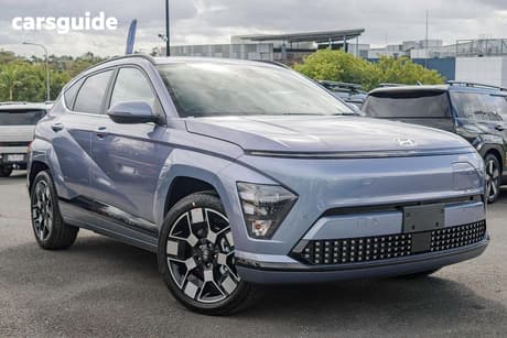 Blue 2026 Hyundai Kona Wagon Electric Elite Ext Range