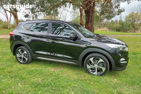 Black 2016 Hyundai Tucson Wagon Highlander (Awd)