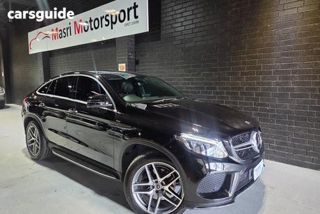 Black 2017 Mercedes-Benz GLE350 Coupe D 4Matic