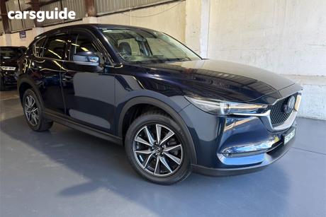 Blue 2017 Mazda CX-5 Wagon Akera (4X4)