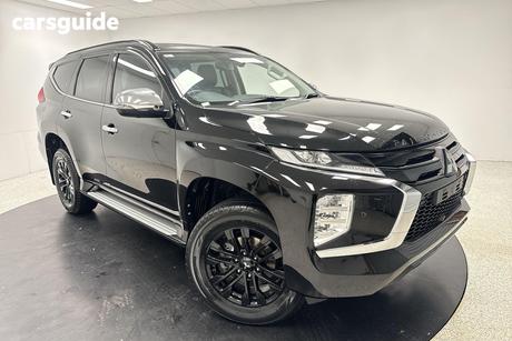 Black 2023 Mitsubishi Pajero Sport Wagon Gsr (4Wd) 7 Seat