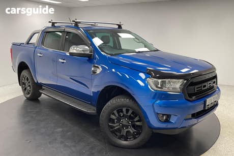 Blue 2020 Ford Ranger Double Cab Pick Up Xlt 2.0 (4X4)