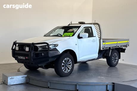 White 2021 Mazda BT-50 Cab Chassis Xt (4X2)