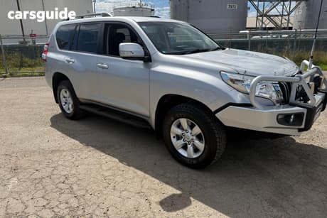 Silver 2016 Toyota Landcruiser Prado Wagon Gxl (4X4)