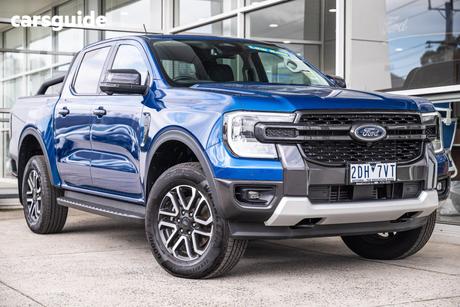 Blue 2025 Ford Ranger Double Cab Pick Up Sport 2.0 (4X4)