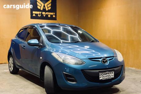 Blue 2012 Mazda 2 Hatchback Neo