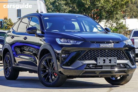 Black 2026 GWM Haval H6GT Wagon Ultra Phev (4Wd)