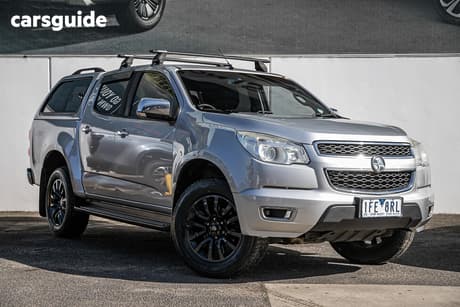 Silver 2015 Holden Colorado Crew Cab Pickup Ltz (4X4)