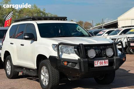 White 2020 Toyota Landcruiser Prado Wagon Gx