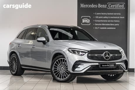 Silver 2025 Mercedes-Benz GLC300 Wagon 4Matic