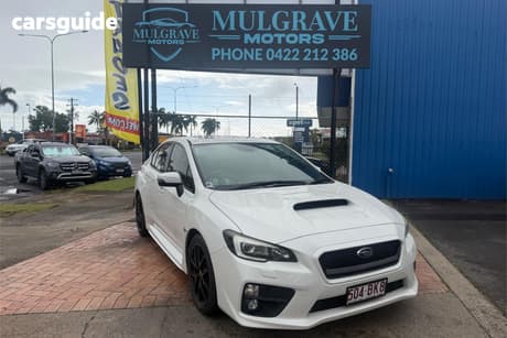 White 2017 Subaru WRX Sedan Premium (Awd)