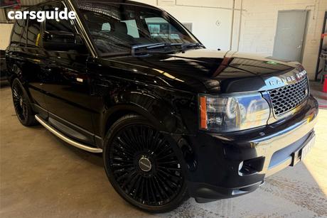 Black 2013 Land Rover Range Rover Sport Wagon 3.0 Sdv6 Luxury