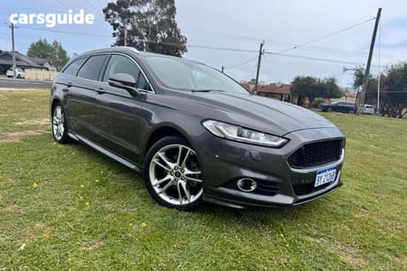 Grey 2018 Ford Mondeo Wagon Titanium Tdci