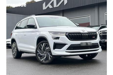 White 2023 Skoda Kodiaq Wagon Rs (4X4) 180Tsi