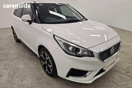 White 2023 MG MG3 Hatchback Excite (With Navigation)
