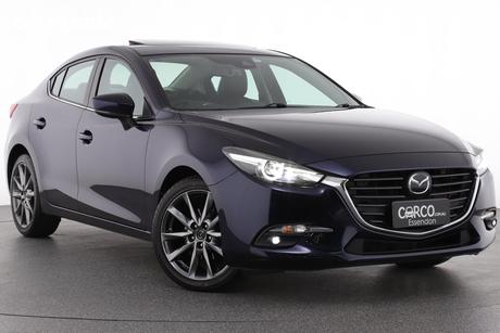 Blue 2018 Mazda 3 Sedan Sp25 Astina