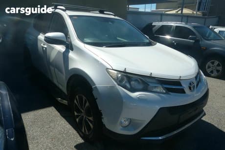 White 2014 Toyota RAV4 Wagon Cruiser (4X4)