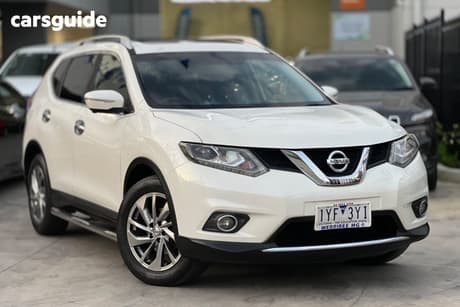 White 2016 Nissan X-Trail Wagon Ti (4X4)