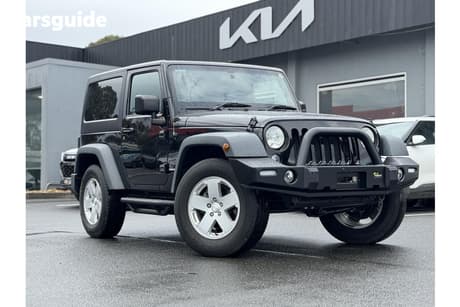 Black 2017 Jeep Wrangler Softtop Sport (4X4)