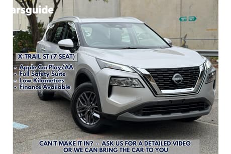 Silver 2025 Nissan X-Trail Wagon St (4Wd)