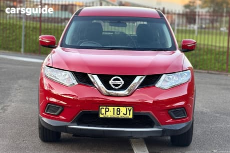 Red 2016 Nissan X-Trail Wagon St 7 Seat (Fwd)