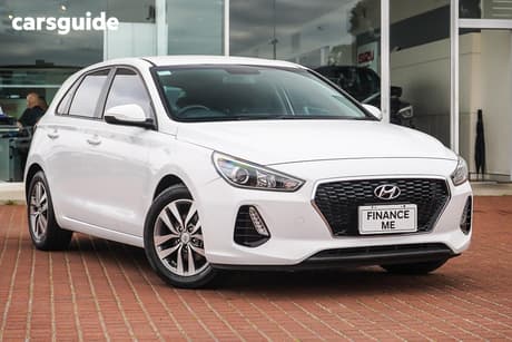 White 2020 Hyundai I30 Hatchback Active