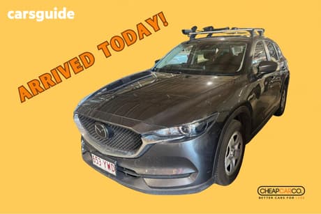 Grey 2018 Mazda CX-5 Wagon Maxx (4X2) (5Yr)
