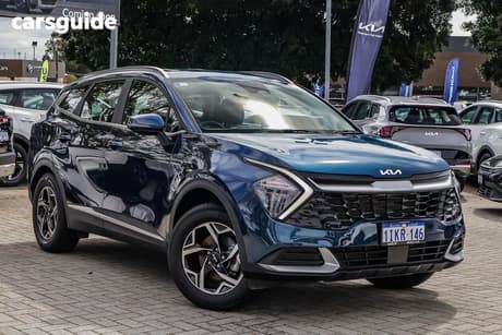 Blue 2024 Kia Sportage Wagon S (Fwd)