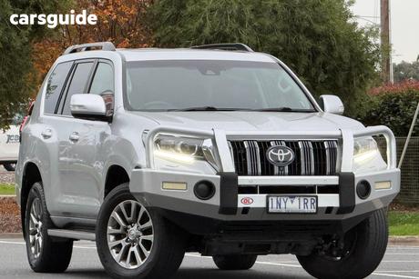 Silver 2018 Toyota Landcruiser Prado Wagon Kakadu (4X4)
