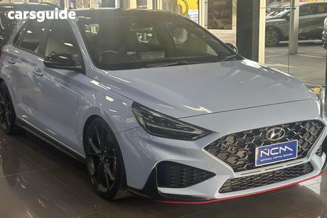 Blue 2021 Hyundai I30 Hatchback N Premium With Sunroof
