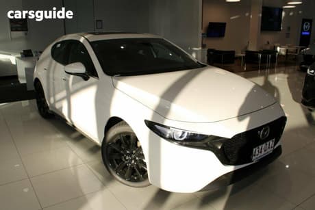 White 2025 Mazda 3 Hatchback G25 Astina