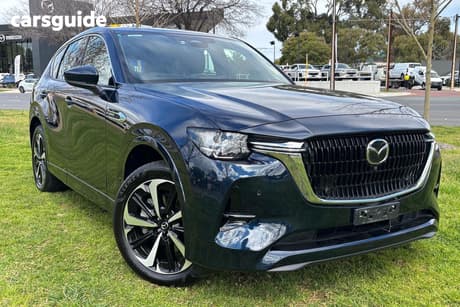 Blue 2024 Mazda CX-60 Wagon P50E Azami Phev