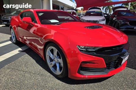 Red 2018 Chevrolet Camaro Coupe 2Ss