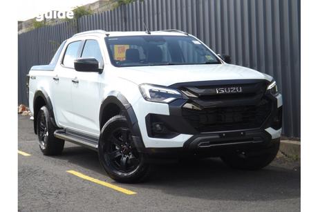 White 2026 Isuzu D-MAX Crew Cab Utility X-Terrain (4X4)