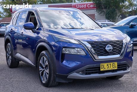Blue 2024 Nissan X-Trail Wagon St-L (2Wd)
