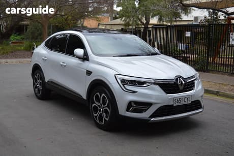 White 2021 Renault Arkana Coupe Intens