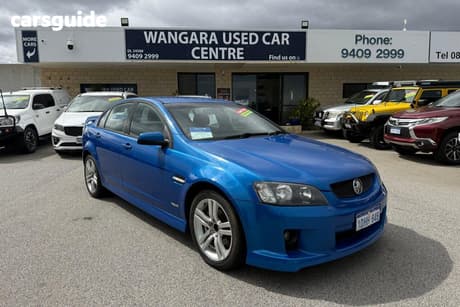Blue 2010 Holden Commodore Sedan Sv6