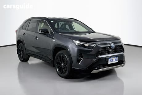 Grey 2021 Toyota RAV4 Wagon Xse (Awd) Hybrid