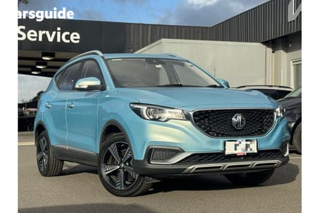 Blue 2021 MG ZS EV Wagon Essence