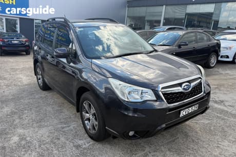 Grey 2014 Subaru Forester Wagon 2.5I