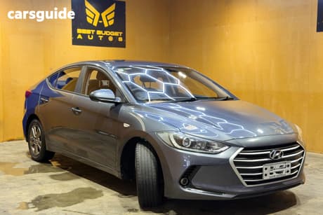 Grey 2016 Hyundai Elantra Sedan Active