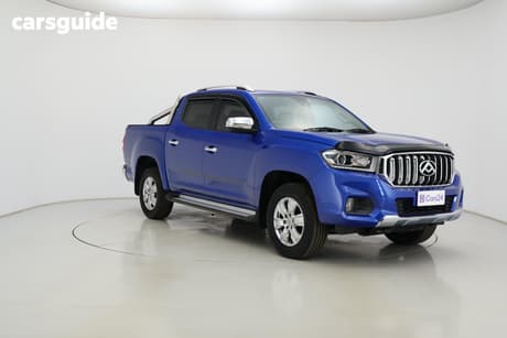 Blue 2021 LDV T60 Double Cab Utility Luxe (4X4)