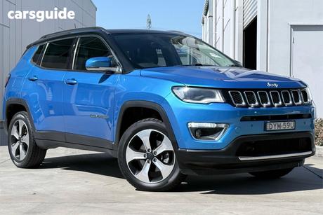 Blue 2018 Jeep Compass Wagon Limited (4X4)
