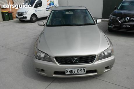 Gold 2005 Lexus IS200 Sedan