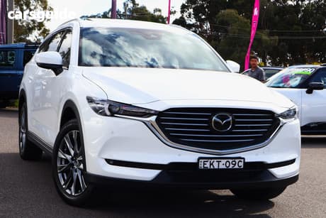 White 2020 Mazda CX-8 Wagon Asaki (Awd)