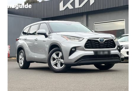 Silver 2023 Toyota Kluger Wagon Gx Hybrid Awd