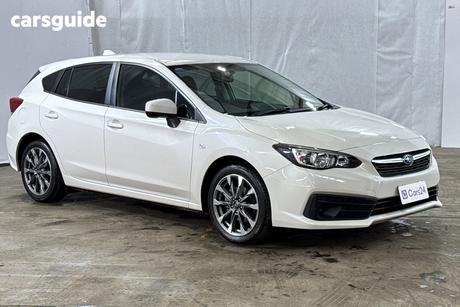 White 2021 Subaru Impreza Hatchback 2.0I-L (Awd)
