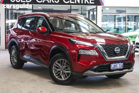 Red 2024 Nissan X-Trail Wagon St (4Wd)