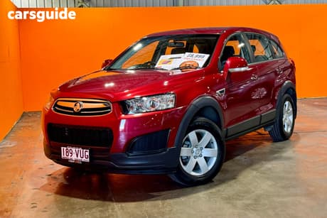 Red 2015 Holden Captiva Wagon 7 Ls (Fwd)